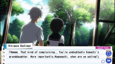 Yahari Game demo Ore no Seishun Love-Kome wa Machigatteiru. Zoku - Screenshot - Gameplay (null) - 1920x1080