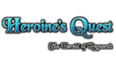 Heroine's Quest: The Herald of Ragnarok - Clear Logo (null) - 250x150