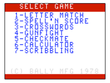 Letter Match / Spell'n Score / Crosswords - Screenshot - Game Title (North America) - 640x480