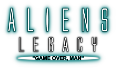 Aliens Legacy: "Game Over, Man" - Clear Logo (null) - 1117x654