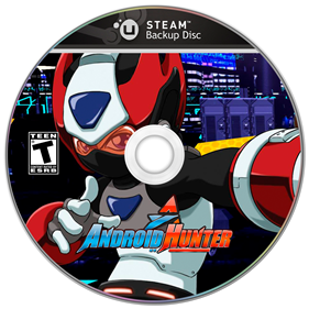 Android Hunter A - Fanart - Disc (North America) - 1440x1440