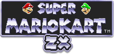 Super Mario Kart ZX - Clear Logo (null) - 1131x540