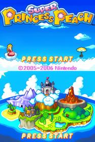 Super Princess Peach - Screenshot - Game Title (null) - 512x768