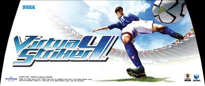 Virtua Striker 4 - Arcade - Marquee (null) - 1451x613