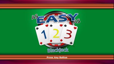 As Easy as 123 BlackJack - Screenshot - Game Title (World) - 1000x562