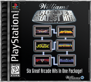 Williams Arcade's Greatest Hits - Box - Front - Reconstructed (North America) - 687x617