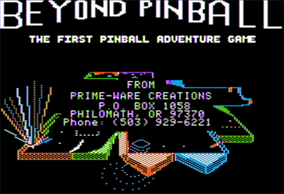 Beyond Pinball - Screenshot - Game Title (null) - 560x384