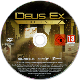 Deus Ex: The Fall - Disc (Europe) - 1406x1406