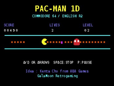 Pac-man 1D - Screenshot - Gameplay (null) - 575x437