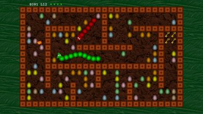 Arcade Snake - Screenshot - Gameplay (World) - 1000x562