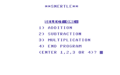 Snertle - Screenshot - Game Title (null) - 320x200