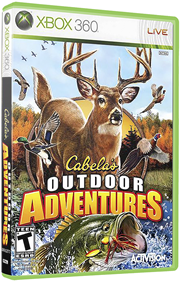 Cabela's Outdoor Adventures - Box - 3D (North America) - 567x878