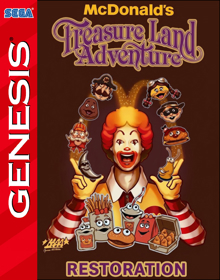 McDonald's Treasure Land Adventure Restoration - Fanart - Box - Front (null) - 798x1016