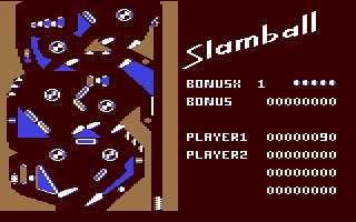 Illustration of Slamball Pinball