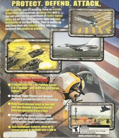 JetFighter V: Homeland Protector - Box - Back (World) - 806x933