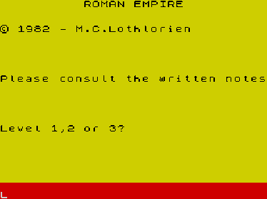 Roman Empire - Screenshot - Game Title (null) - 512x384