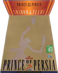 Prince of Persia 2: The Shadow & The Flame - Box - Front - 1977x2499