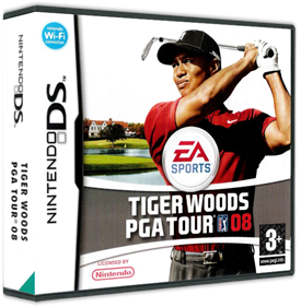Tiger Woods PGA Tour 08 - Box - 3D (Europe) - 587x598