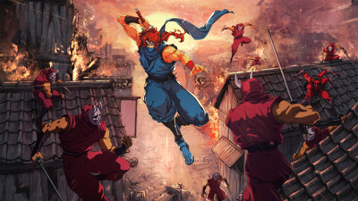 Ninja Gaiden: Ragebound - Fanart - Background (World) - 400x225
