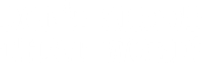 Don't Shoot That Word! - Clear Logo - 2400x755