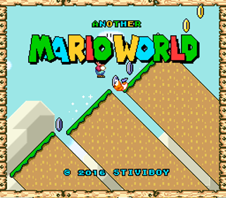 Another Mario World - Screenshot - Game Title (World) - 256x224