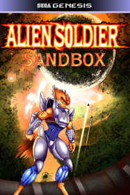 Alien Soldier Sandbox - Fanart - Box - Front (null) - 600x900