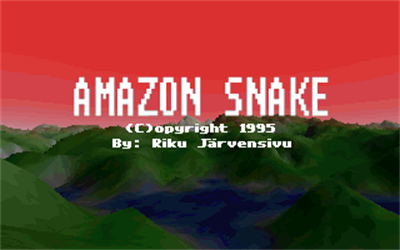 Amazon Snake - Screenshot - Game Title (null) - 320x200