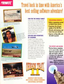 Oregon Trail II - Box - Back (North America) - 615x800