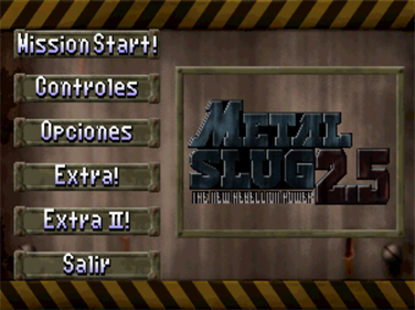 Metal Slug 2.5: The New Rebellion Power - Screenshot - Game Select (World) - 1030x768