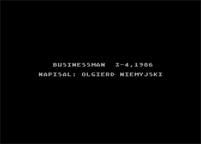 Businessman - Screenshot - Game Title (Europe) - 336x240