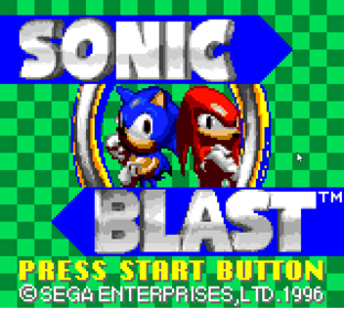 Sonic Blast Recomp - Screenshot - Game Title (null) - 640x576