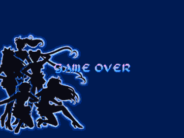 Pretty Soldier Sailor Moon [Arcade Style Version] [Blacked Edition] - Screenshot - Game Over (World) - 960x720