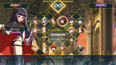 SNK HEROINES: Tag Team Frenzy - Screenshot - Game Select (France) - 1920x1080