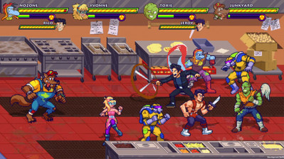 Toxic Crusaders - Screenshot - Gameplay (World) - 600x337
