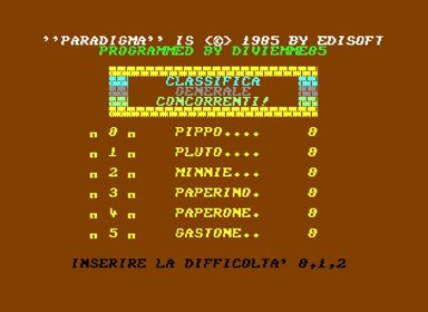 Paradigma - Screenshot - High Scores (null) - 675x493