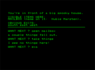 Adventure 3: Haunted Mansion - Screenshot - Gameplay (null) - 384x282