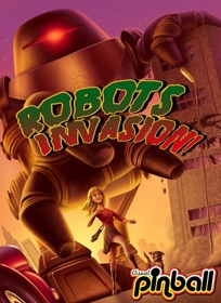 Robots Invasion - Fanart - Box - Front (World) - 695x953