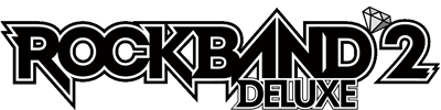Rock Band 2 Deluxe - Clear Logo (World) - 1024x256