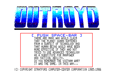 Outroyd - Screenshot - Game Title (null) - 640x400