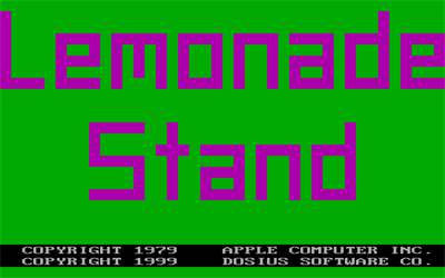 Lemonade Stand - Screenshot - Game Title (null) - 640x400