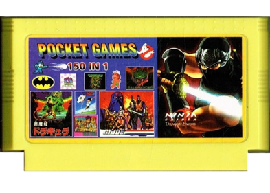 Pocket Games 150-in-1 - Fanart - Cart - Front (World) - 591x422