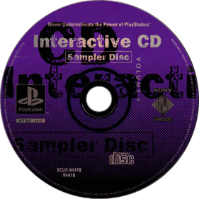 Interactive CD Sampler Disc Volume 4 - Disc (North America) - 354x354
