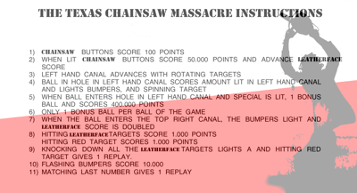 The Texas Chainsaw Massacre (Ivan TBA) - Arcade - Controls Information (null) - 1782x967