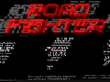 Road Fighter - Screenshot - Game Title (null) - 512x384