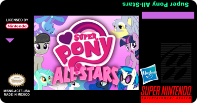 Super Pony All-stars - Fanart - Box - Front (World) - 969x508