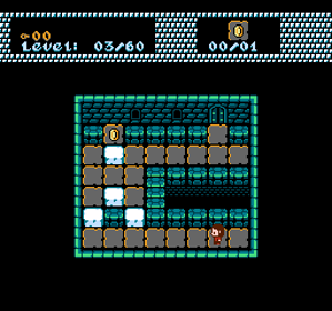 Tower of Shlasca - Screenshot - Gameplay (World) - 256x240
