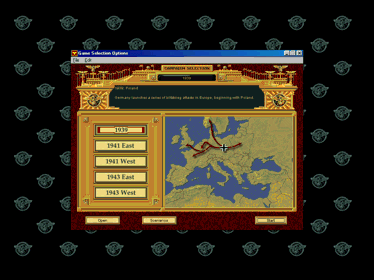 Panzer General - Screenshot - Game Select (null) - 1024x768