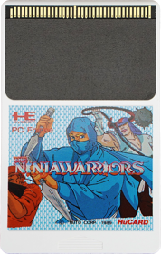 The Ninja Warriors - Cart - Front (Japan) - 800x1258