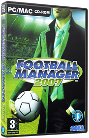 Football Manager 2007 - Box - 3D (null) - 567x878