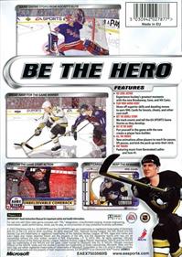 NHL 2002 - Box - Back (Europe) - 569x800